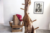 Portemanteau en teck 'Tree' de Cipì cm 55 x 180h